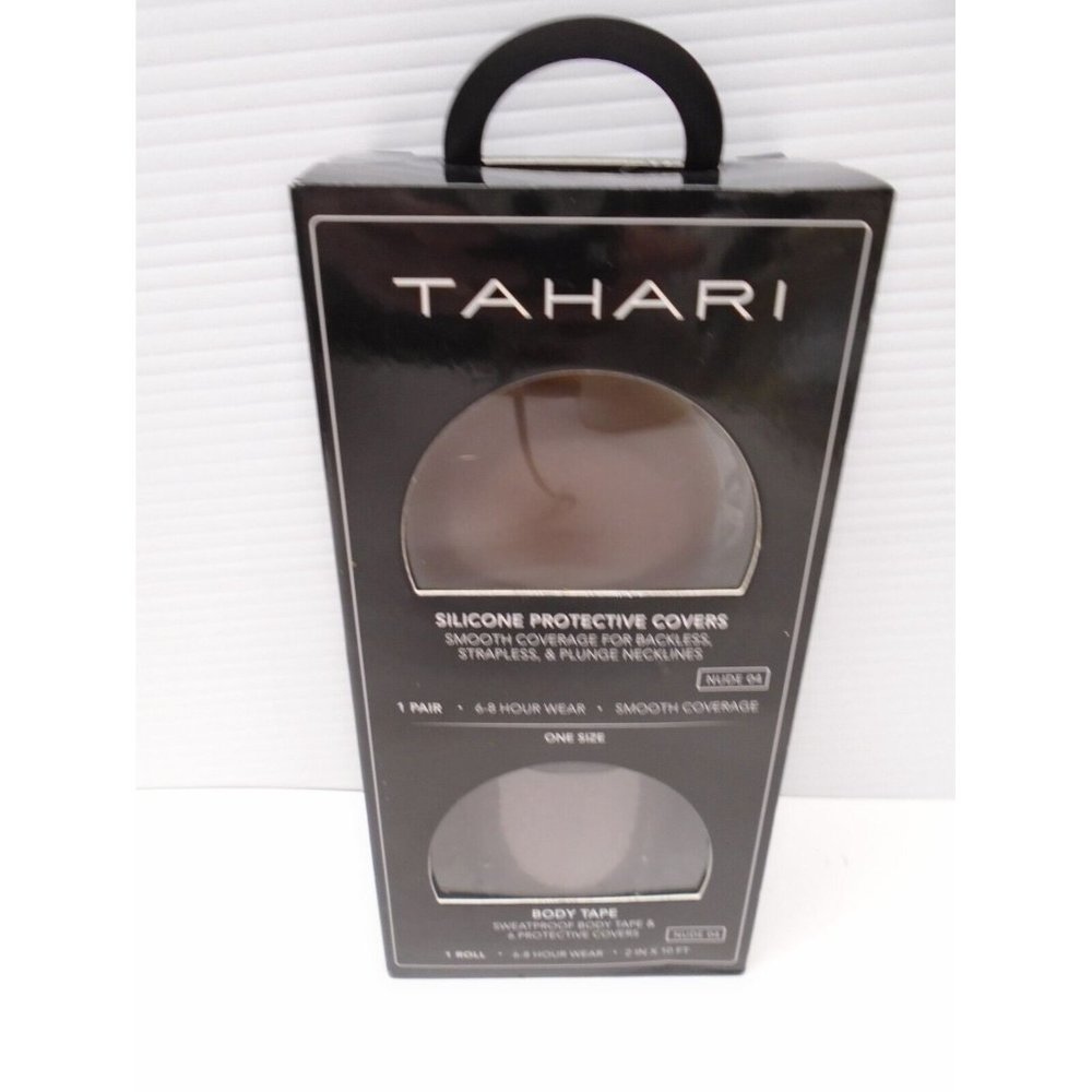 Tahari Silicone Protective Covers 1 pair one size Body Tape Nude 04 NEW SEALED